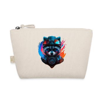 Raton Laveur Futuriste Aérien Neon - Trousse biologique - nature - Devant