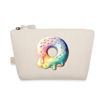 Donut Verkleidung Karneval Halloween Donuts Süsses - Bio-Täschchen - Natur - Vorne