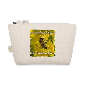 Ohne Bienen würden viele Pflanzen nicht existieren - Bio-Täschchen - Natur - Vorne