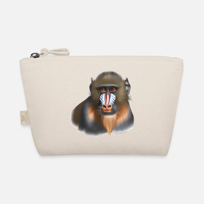 Mandrill Affe Bio-Täschchen
