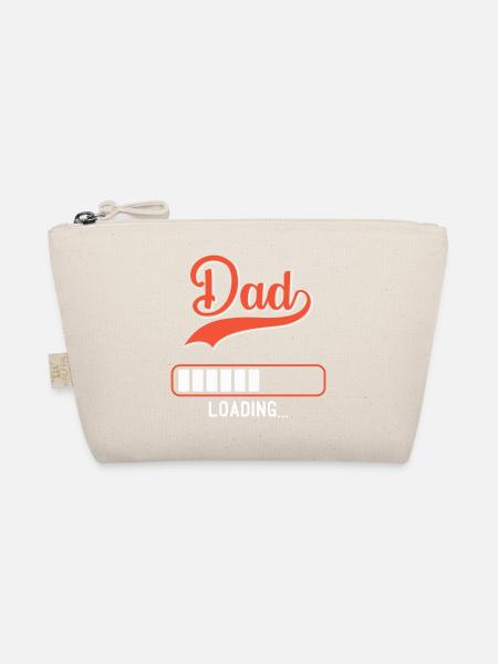 Dad Loading Design - Organic Pouch - nature - Front