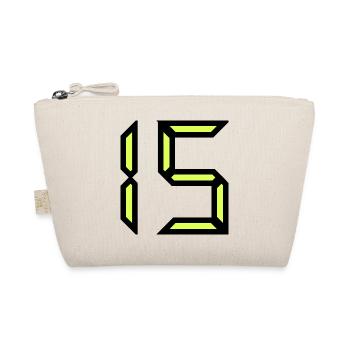 15 ANS. 15. 15e ANNIVERSAIRE. ANNIVERSAIRE 15 ANS. - Trousse biologique - nature - Devant