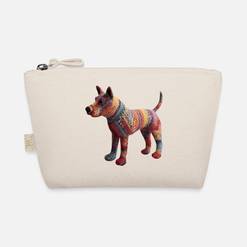 Bekannt wie ein bunter Hund ist eine Redewendung Bio-Täschchen