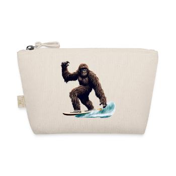 Bigfoot Surfing - Organic Pouch - nature - Front