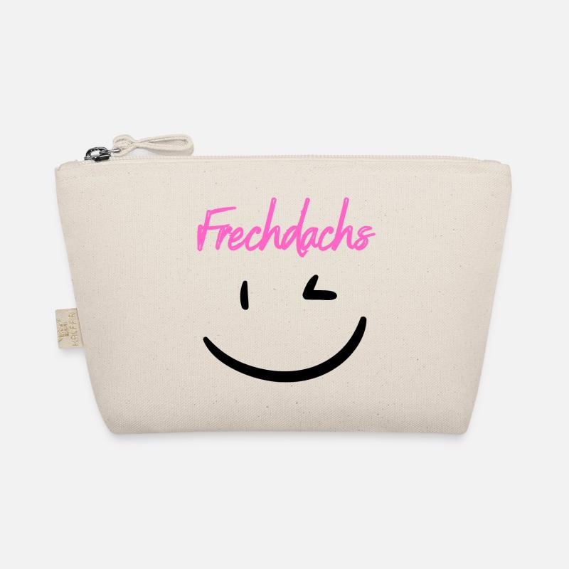 Frechdachs pink Bio-Täschchen