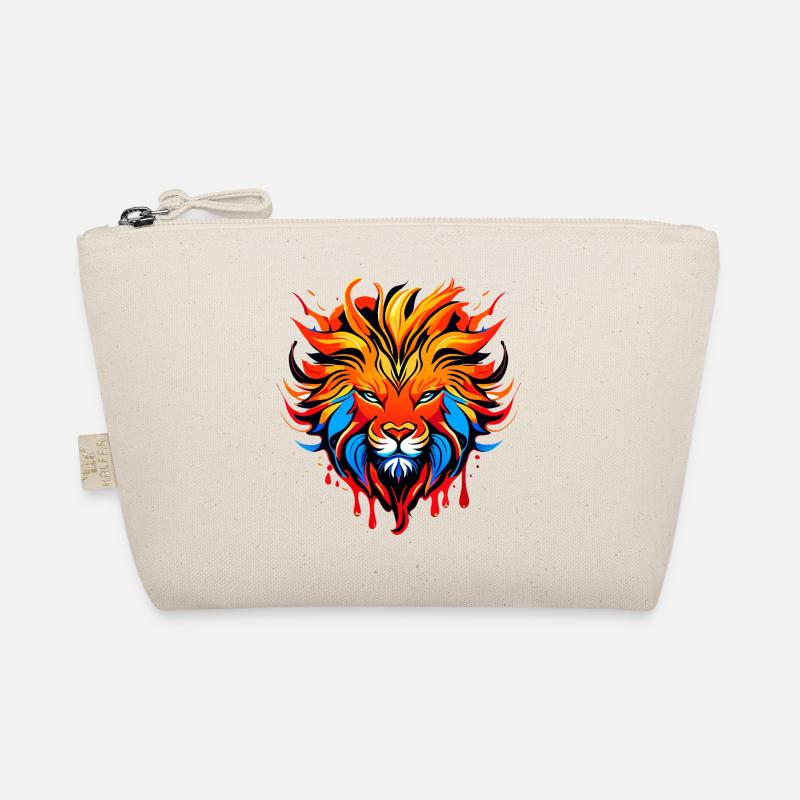 Leo, Zodiac sign colored - Organic Pouch - nature