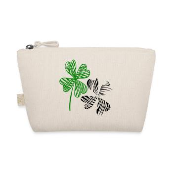 Shamrocks, happiness - Organic Pouch - nature - Front