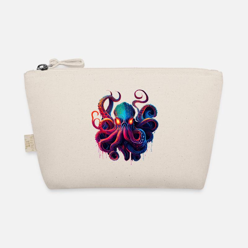 Octopus illustration Organic Pouch