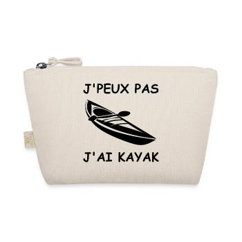 J'peux pas j'ai kayak - Trousse biologique - nature - Devant