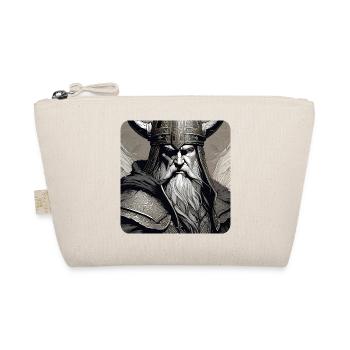 Fier Viking avec casque de cornes - Trousse biologique - nature - Devant