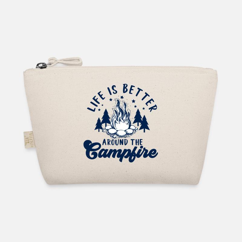 Life is Better around the Campfire Organic Pouch