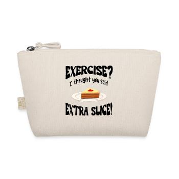 Exercice? I thought you said extra slice Lustig - Bio-Täschchen - Natur - Vorne
