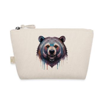Tribal bear - Organic Pouch - nature - Front