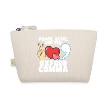 The Oxford Comma - Bio-Täschchen - Natur - Vorne