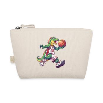 Basketball Dinosaure T-Rex Player Sports Cartoon - Trousse biologique - nature - Devant