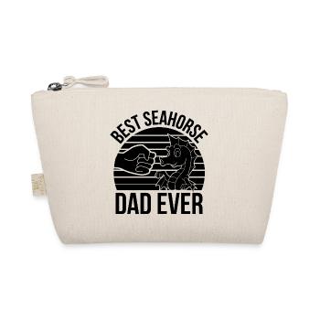 Seepferdchen | Meer Seepferd Tiere Fische Geschenk - Bio-Täschchen - Natur - Vorne