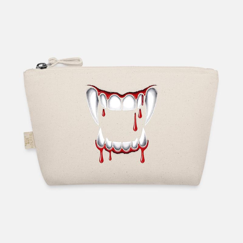 Vampire Fangs Organic Pouch