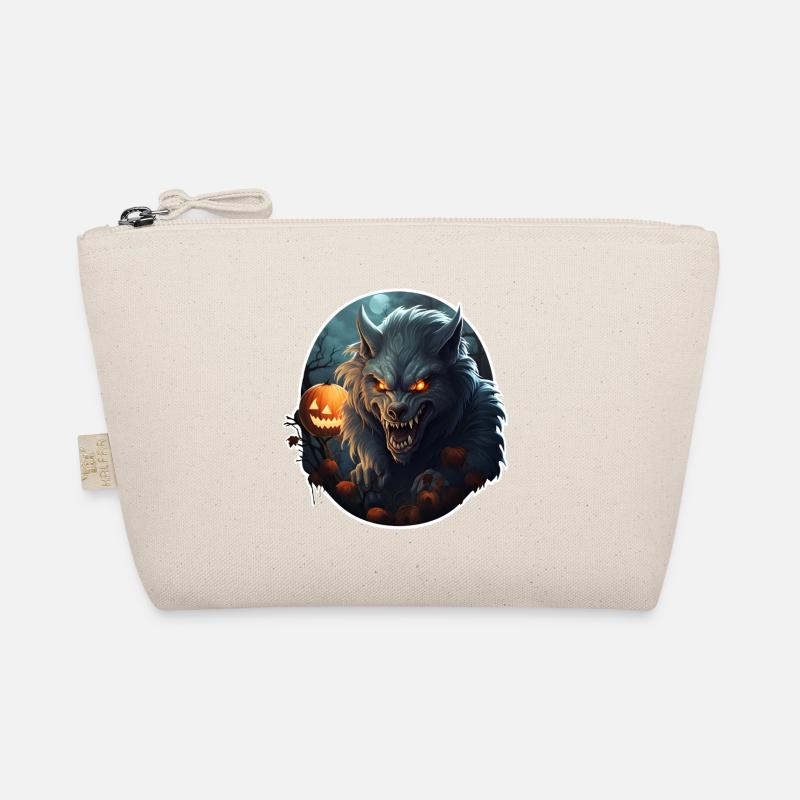 Werewolf Halloween Organic Pouch