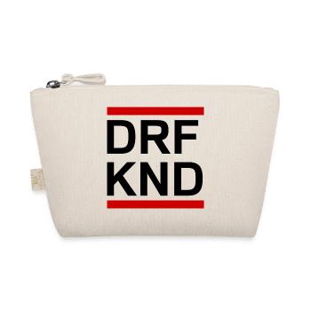 DORFKIND schwarz - Bio-Täschchen - Natur - Vorne