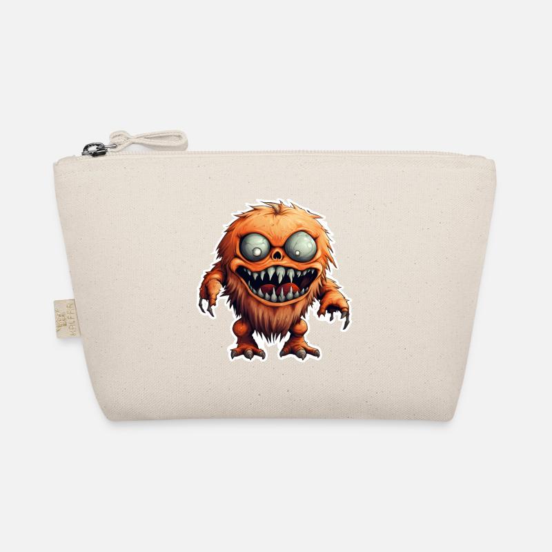Halloween Monsters Organic Pouch