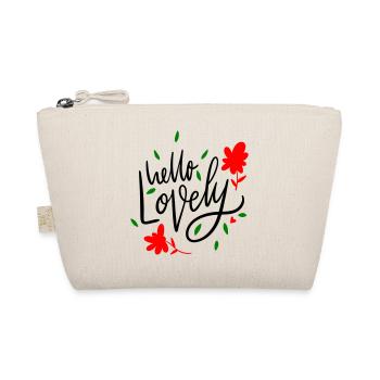 Hello Lovely - Organic Pouch - nature - Front
