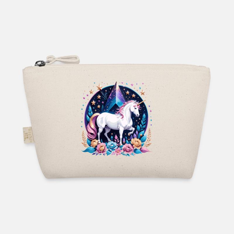 Einhorn - Bio-Täschchen - Natur