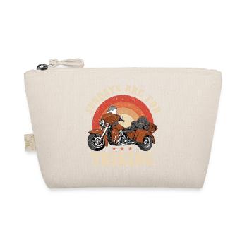 Trike Motorrad | Trikes Triker Motorräder Geschenk - Bio-Täschchen - Natur - Vorne