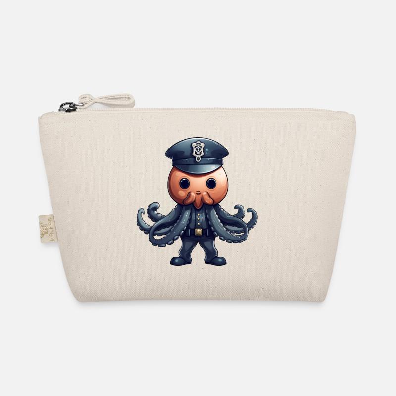 Squid Policewoman Organic Pouch