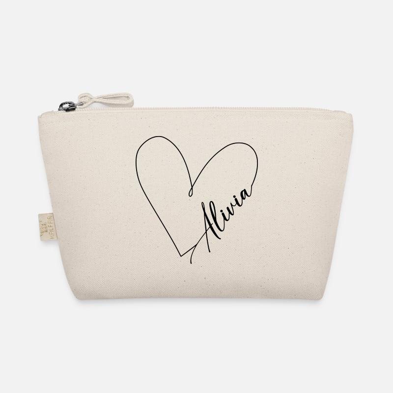 Alivia Nom Ligne de Coeur Trousse biologique