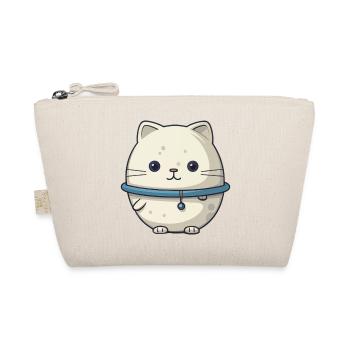 Space Cat Illustration - Organic Pouch - nature - Front