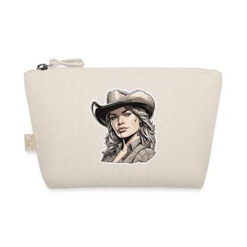 Cow Girl / Wilde Westen / Wüste / Lasso / Rodeo - Bio-Täschchen - Natur - Vorne