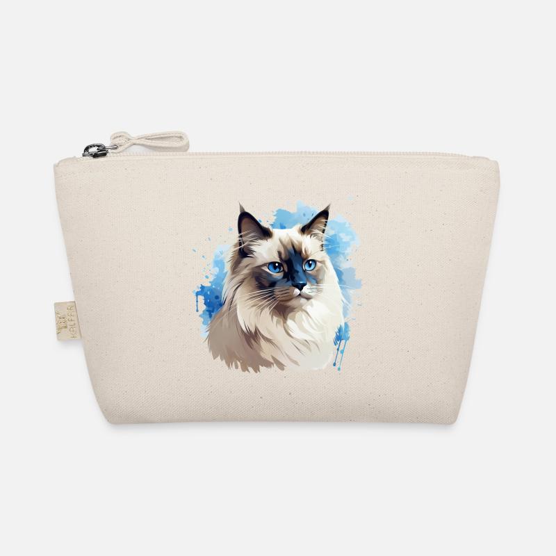 Tête de chat sacré Birman Trousse biologique