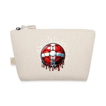 Denmark Fan Shirt - Organic Pouch - nature - Front