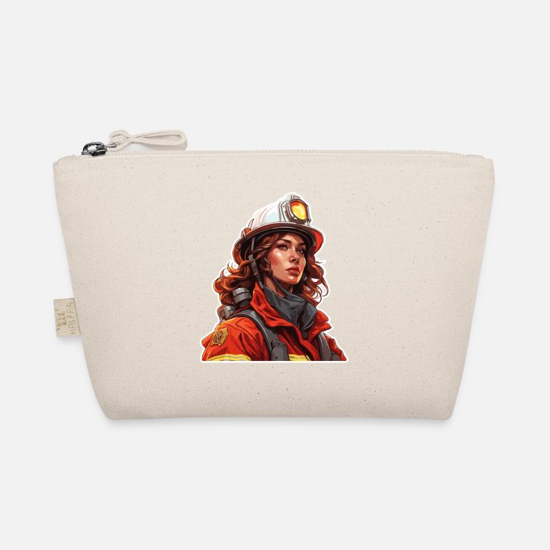 Firefighter / Fire / Fire / Extinguish / Heroine Organic Pouch