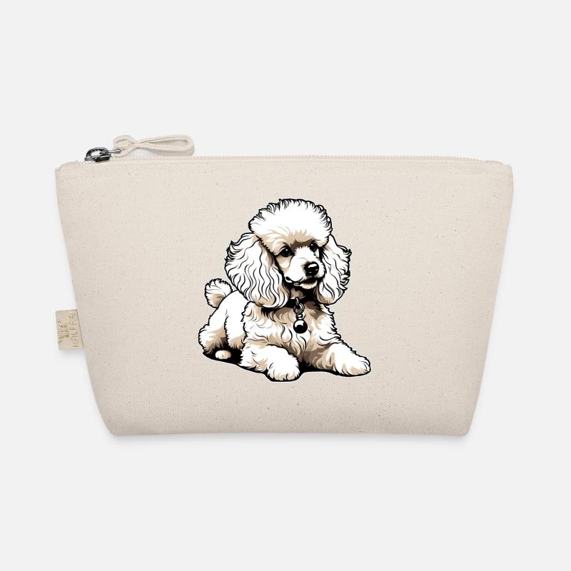 Niedlicher Pudel Bio-Täschchen