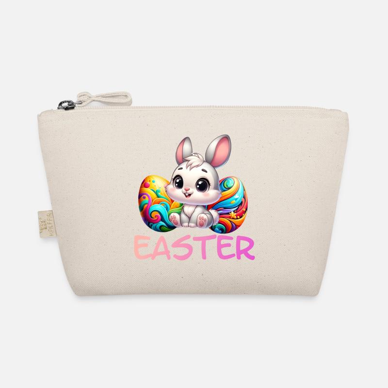 Osterhase mit Ostereiern Bio-Täschchen
