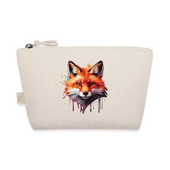 Niedlicher Fuchs - Bio-Täschchen - Natur - Vorne