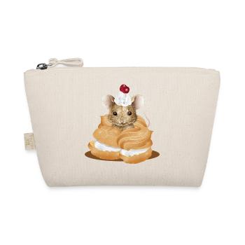 Souris avec glaçage au milieu des choux à la crème - Trousse biologique - nature - Devant