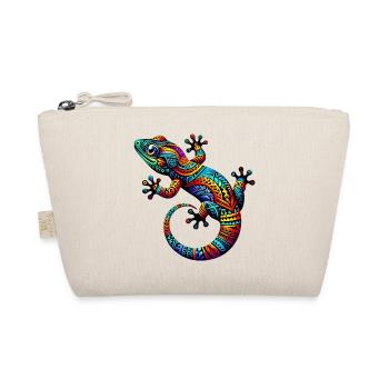 Gecko - Bio-Täschchen - Natur - Vorne