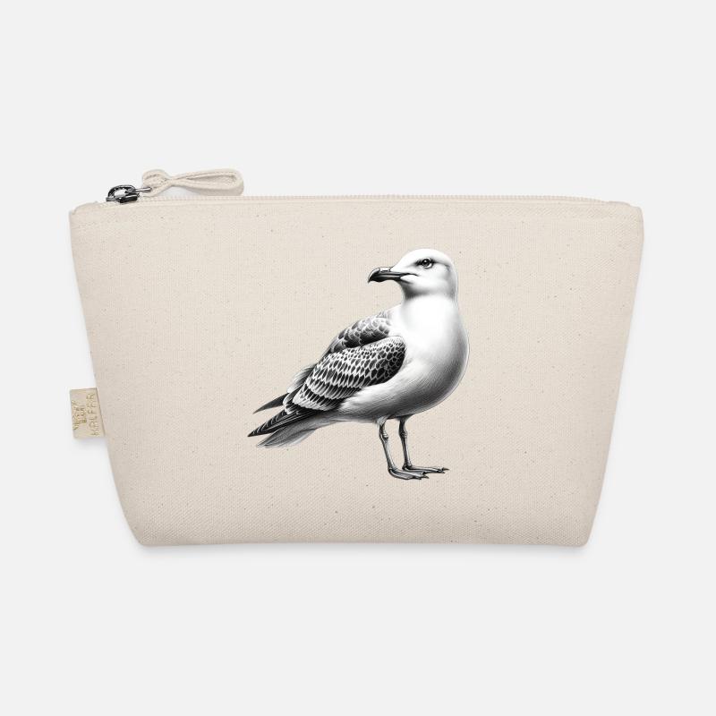 Möwe - Bio-Täschchen - Natur