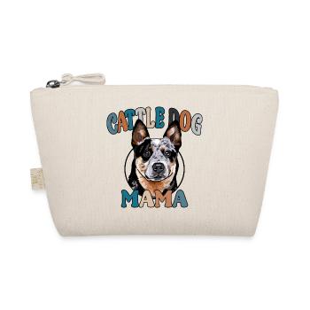 Cattle Dog Mom Dogs Dog Mother's Day Wilsigns - Organic Pouch - nature - Front