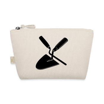 Clou et truelle à joint, outils de maçon - Trousse biologique - nature - Devant