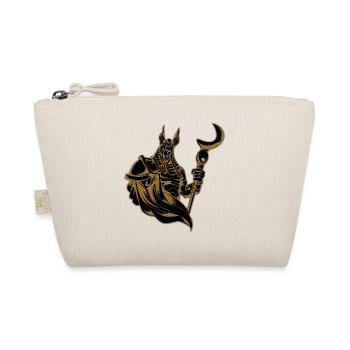 Ancient Anubis of Egypt - Organic Pouch - nature - Front