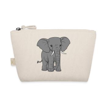 Elephant - Organic Pouch - nature - Front