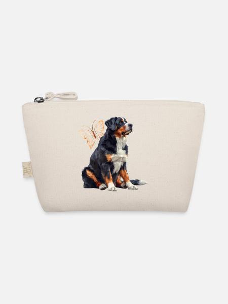 Entlebucher Mountain Dog - Organic Pouch - nature - Front