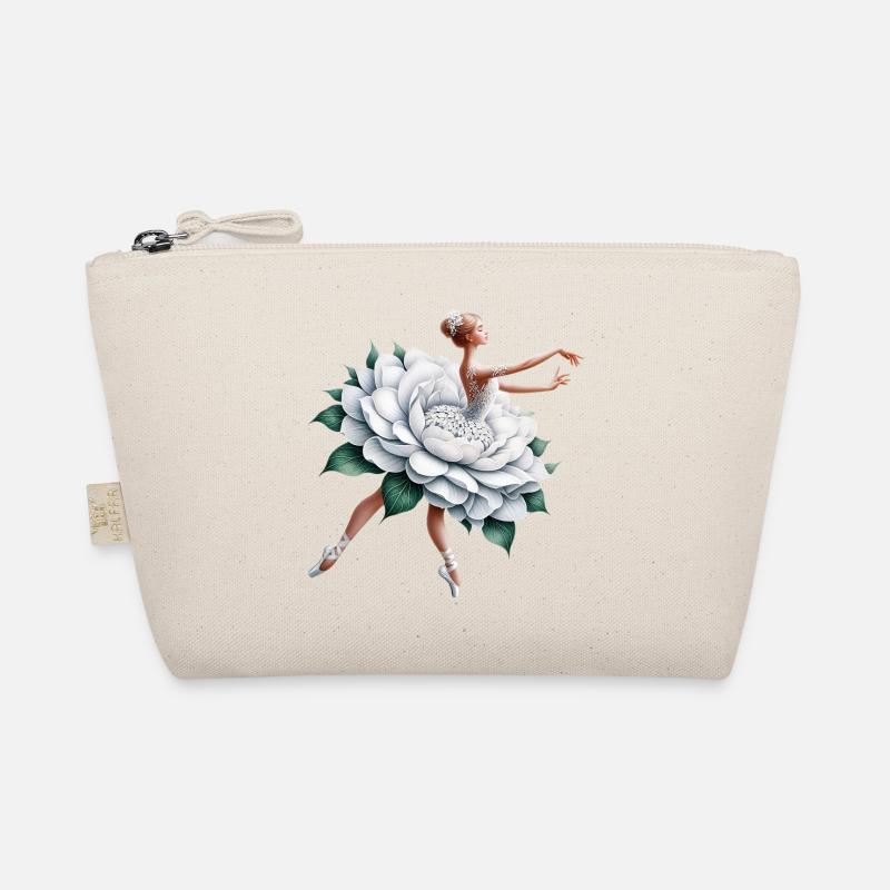 Ballet dancer with tutu Organic Pouch