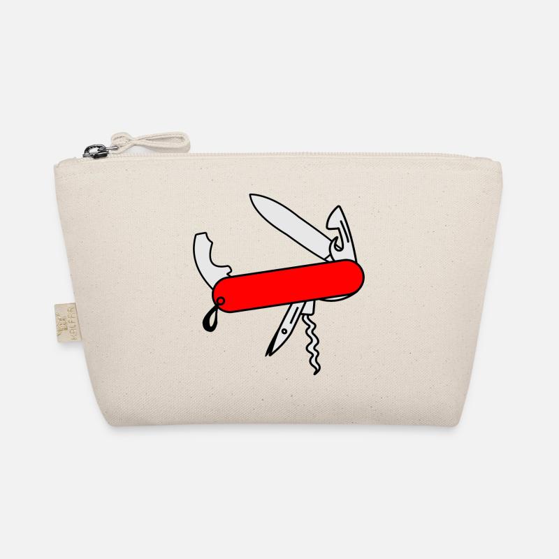 Red survival knife Organic Pouch