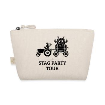 Enterrement de vie de garçon avec tracteur et baril de bière (B) - Trousse biologique - nature - Devant