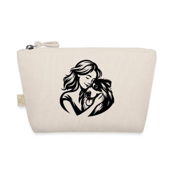 Aussie Mom - dogmom vector design - Organic Pouch - nature - Front