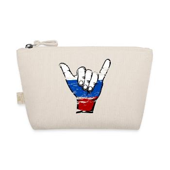 Symbole de surf du drapeau de la Russie utilisé - Trousse biologique - nature - Devant